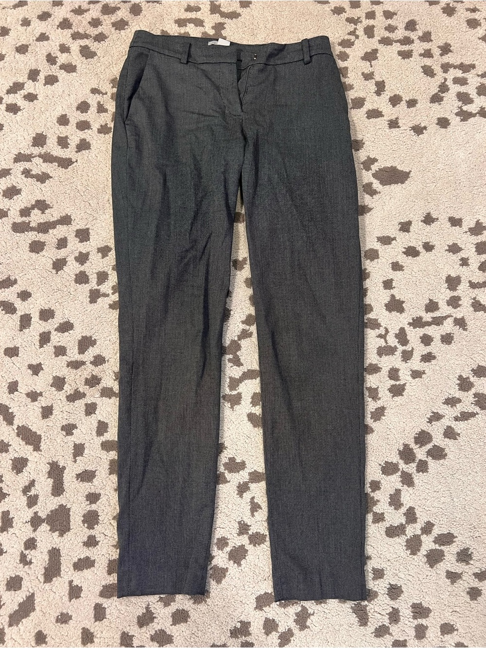 H&M Charcoal Gray Slim Dress Pants